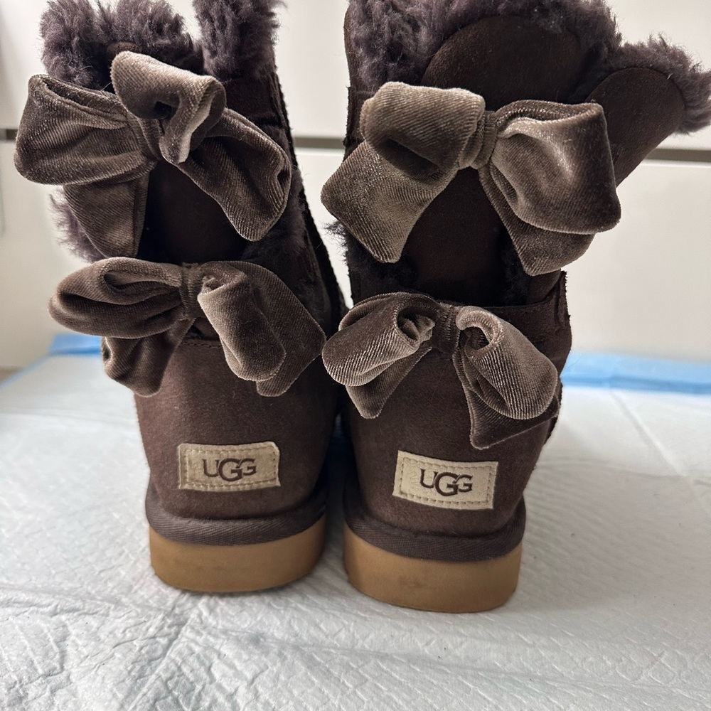 UGG Brown Classic Suede Boots